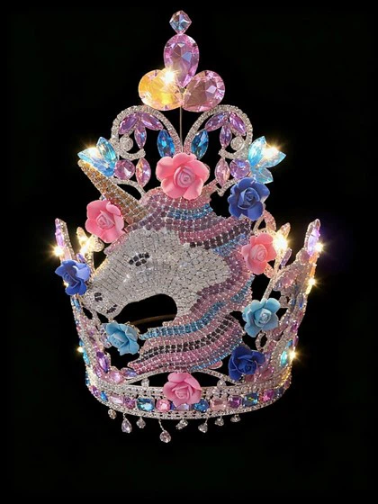 Large Beauty Pageant Crown